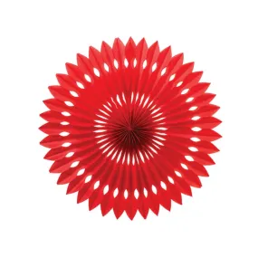 Red Paper Hanging Fan (40cm)