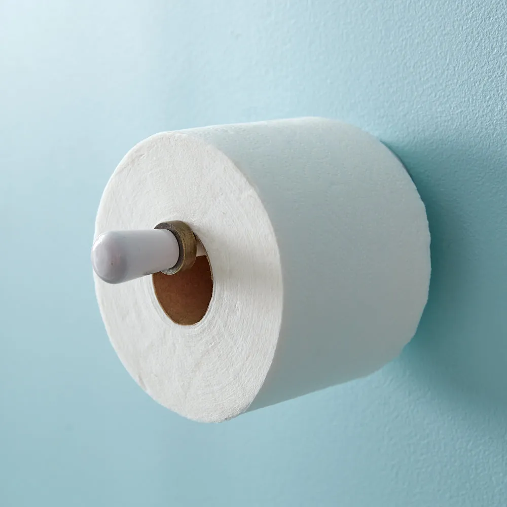 Retro Metal Toilet Paper Holder - Set of 2