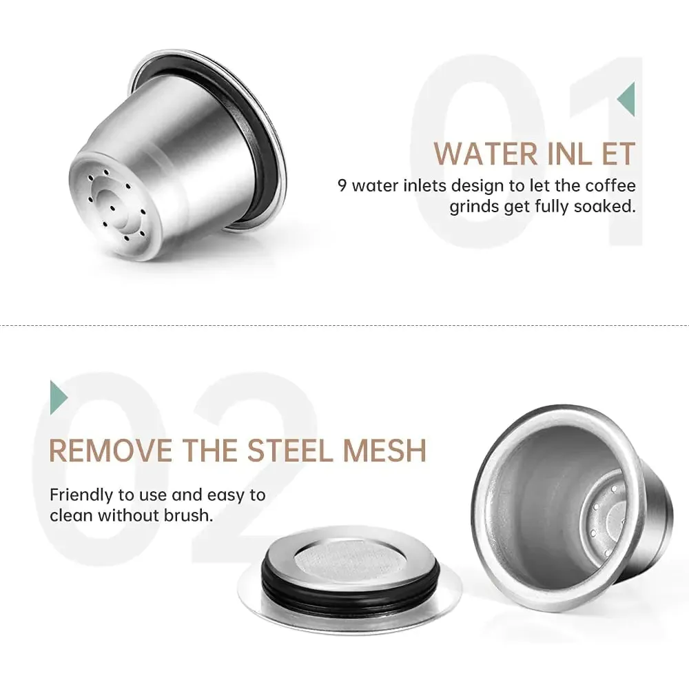 Reusable Coffee Capsule For Nespresso