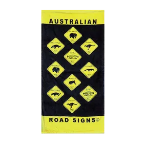 Roadsigns Beach Towel