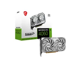 Rtx 4060 8Gb Msi Ventus 2X White Oc Gddr6