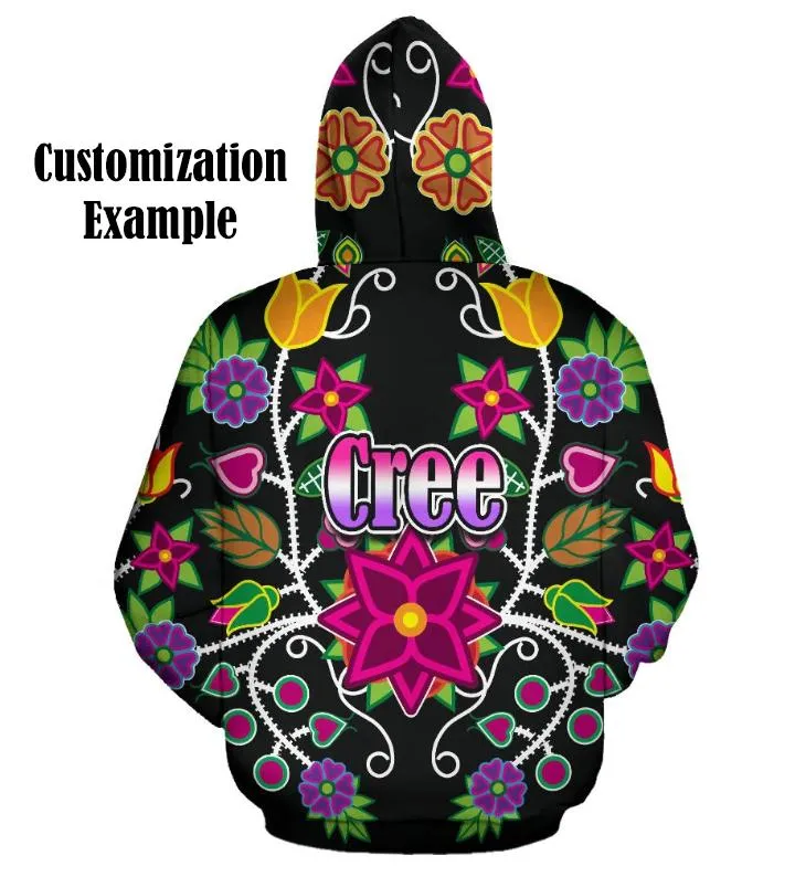 Sacred Trust Carnation Hooded Blanket