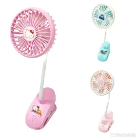 Sanrio Character Clip Fan