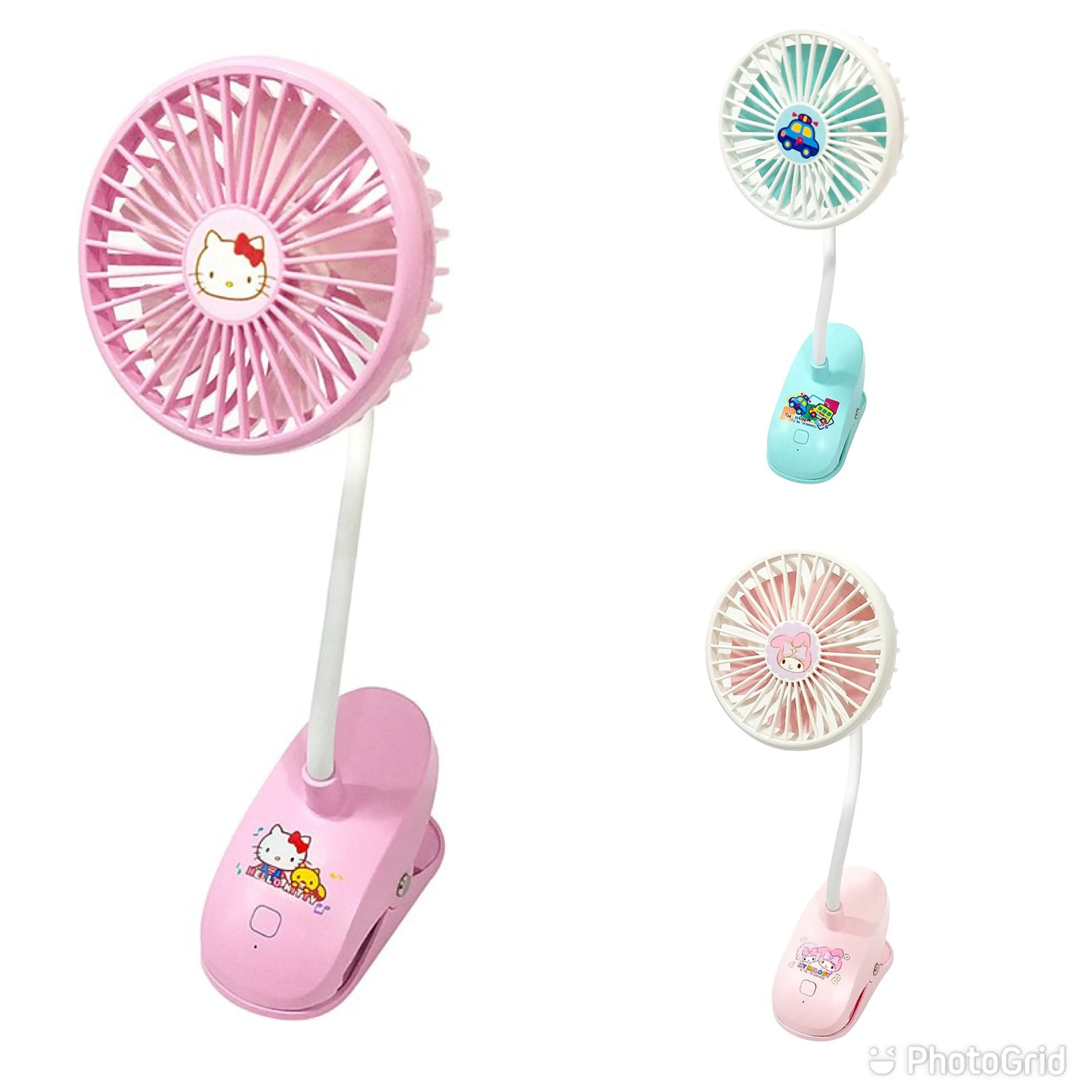 Sanrio Character Clip Fan