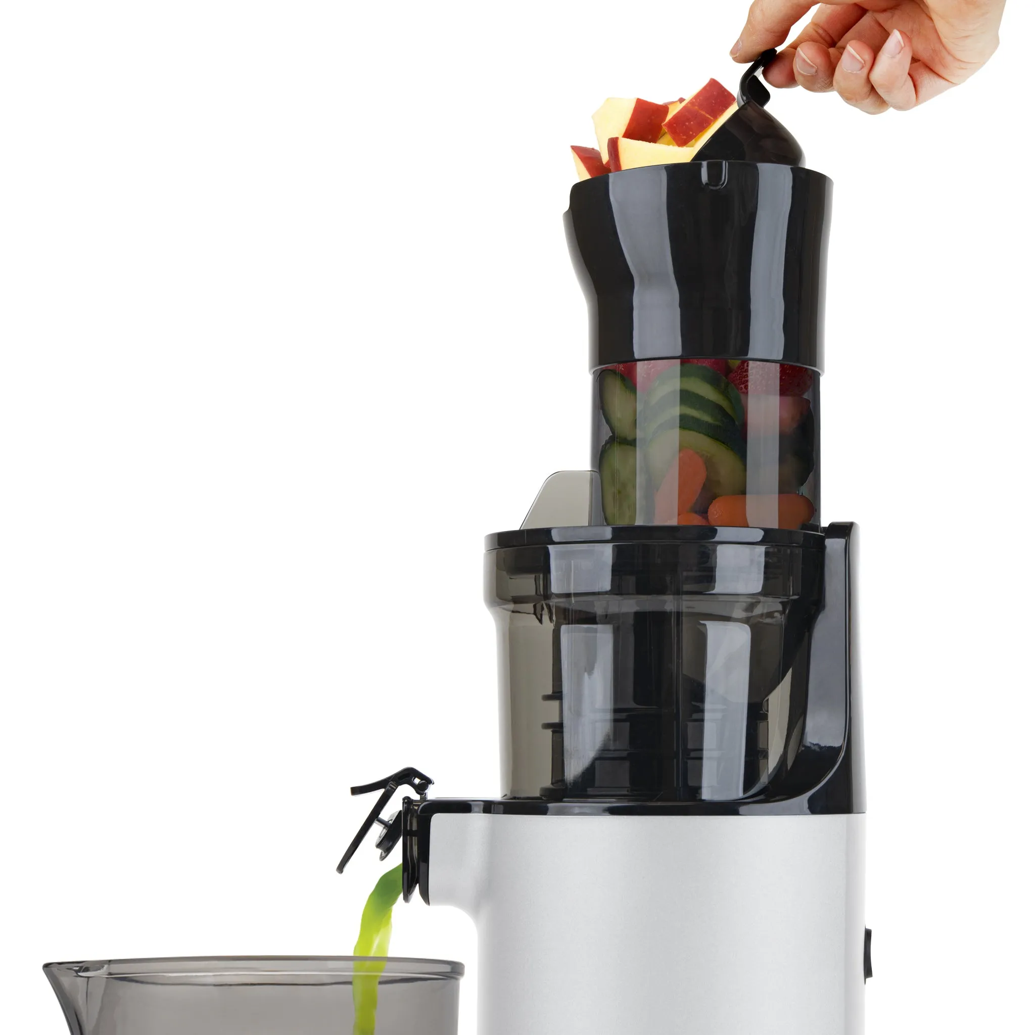 Shine Kitchen Co.® Easy Cold Press Juicer with XL Feed Chute