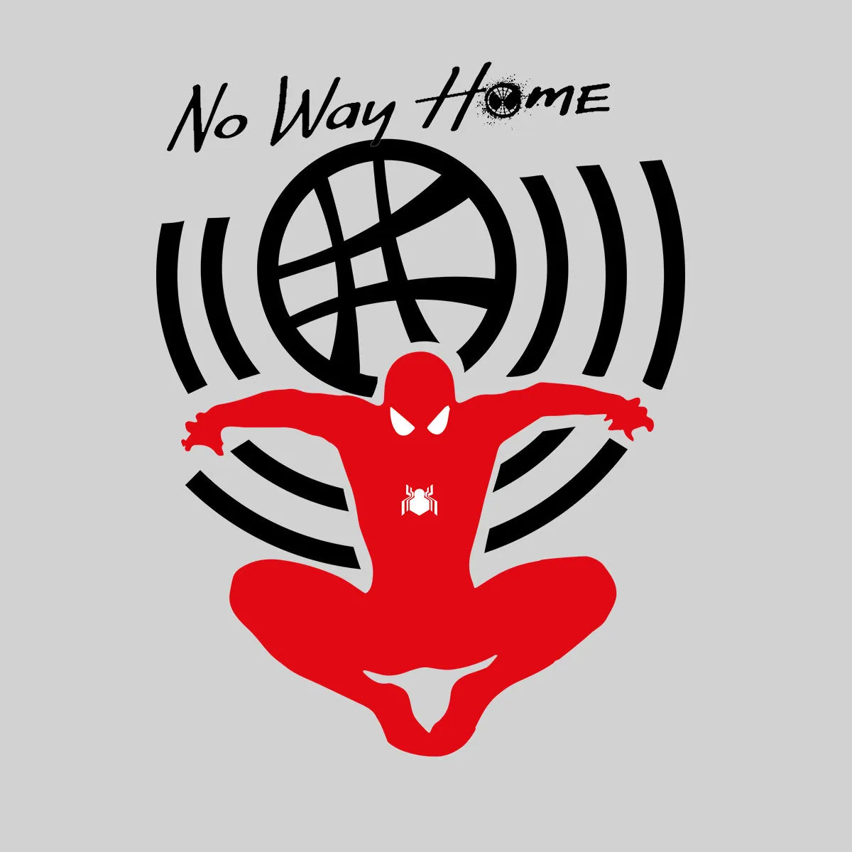 Spiderman Superhero No Way Home Peter Parker T-shirt