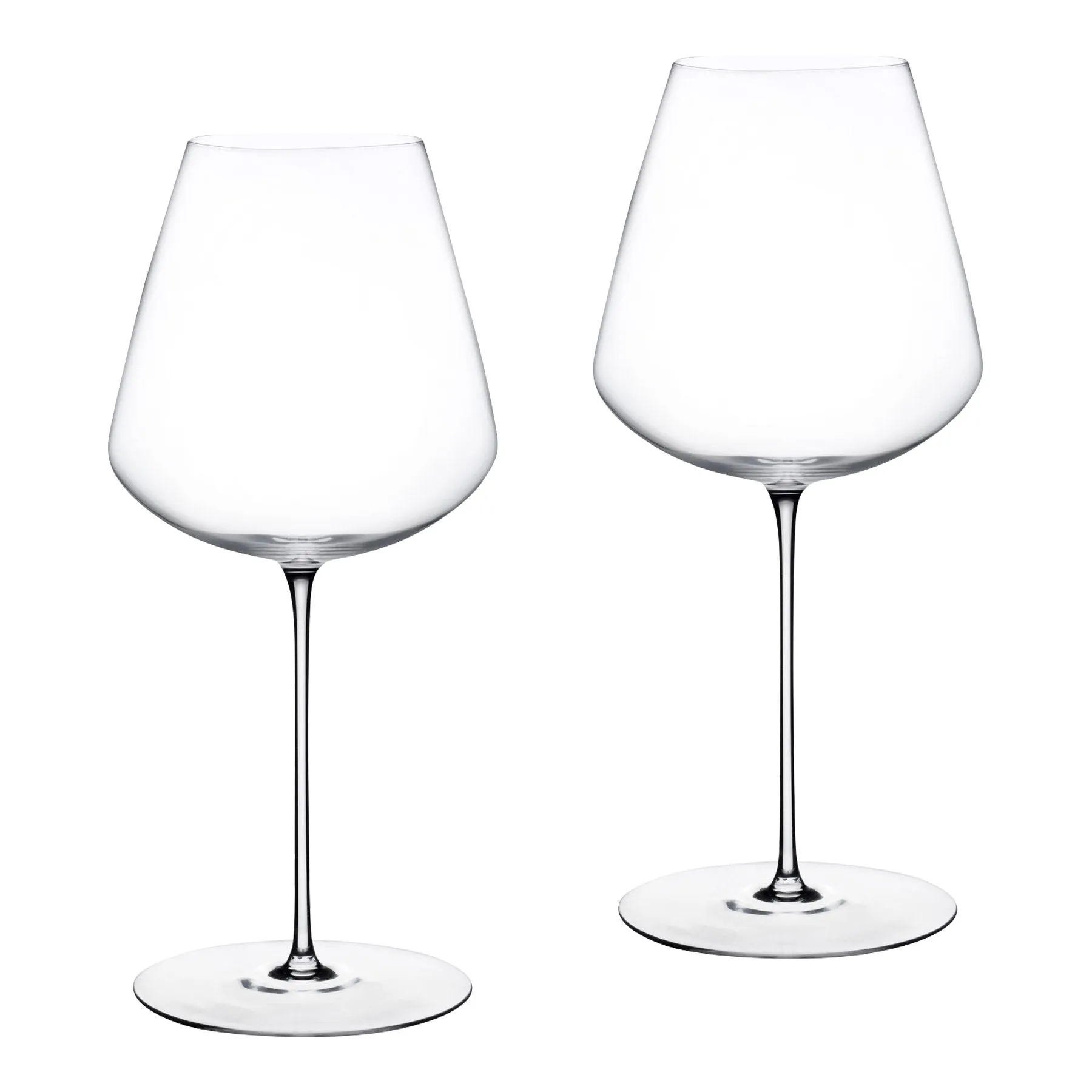 Stem Zero Set of 2 Elegant Red Wine Glasses Medium