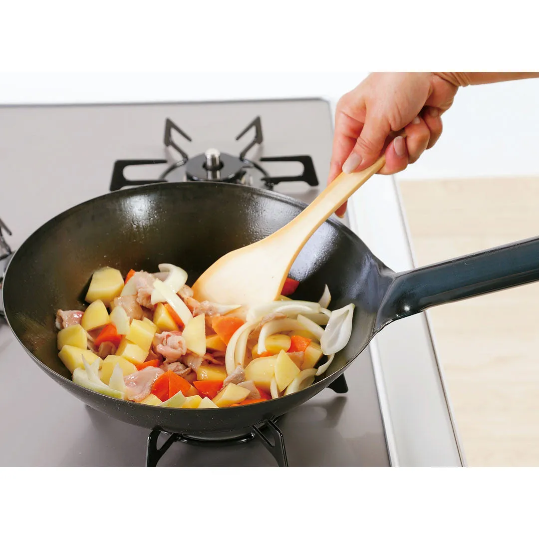 Summit Iron Beijing Wok Stir Fry Pan 14.2" dia