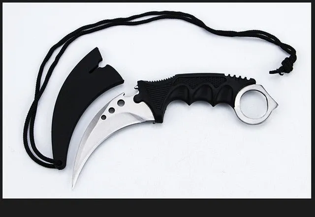 Three-eye Pure color Claw Knife