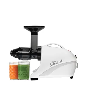 Tribest Solostar 4, Horizontal Slow Masticating Juicer - White