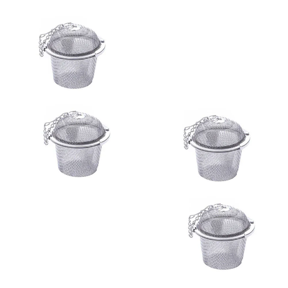 US 2-4 Pack 2.16'' Tea Strainer Filter Infuser Ball Mesh Loose Leaf Herb Locking