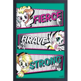 Wall Art My Little Pony (Inspirational) 12" x 18" Framed Poster Print