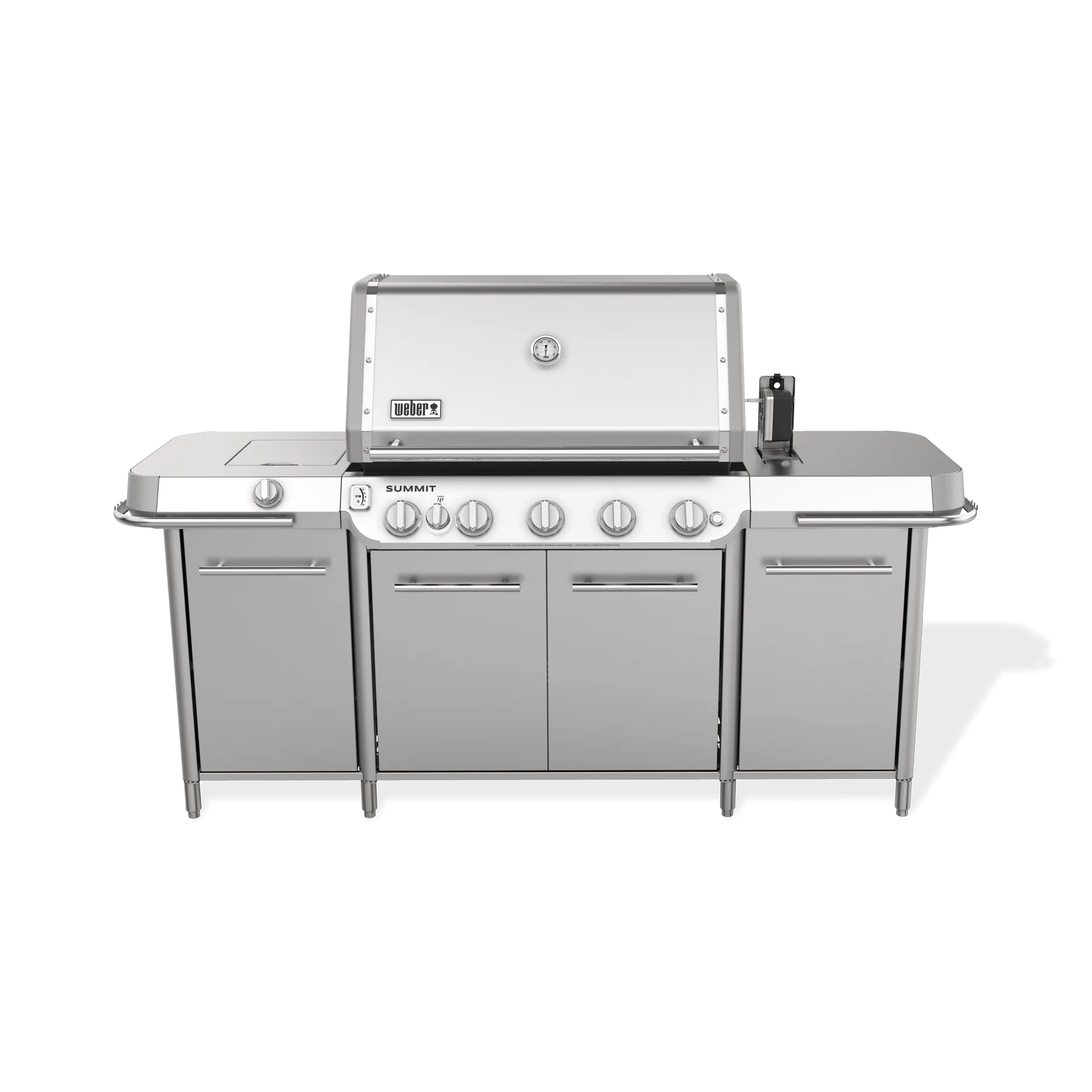 Weber 1500091 Summit® GC38 S Grill Center (Liquid Propane) - Stainless Steel