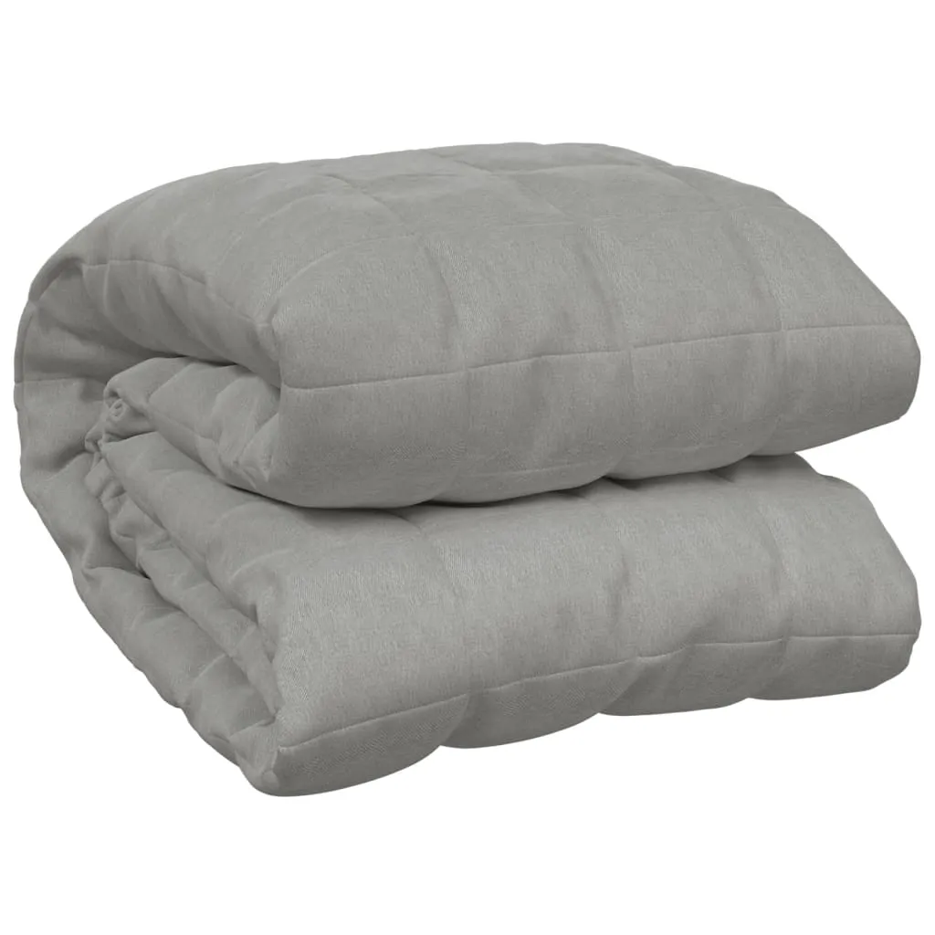 Weighted Blanket Grey 200x220 cm 9 kg Fabric