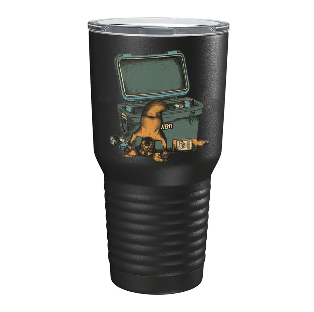 Whiskey Doxxie Printed Tumbler