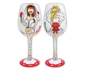 Wine Glass, Bride to Be