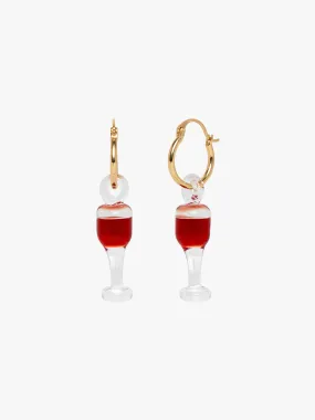 Wineglass Hoops - Merlot