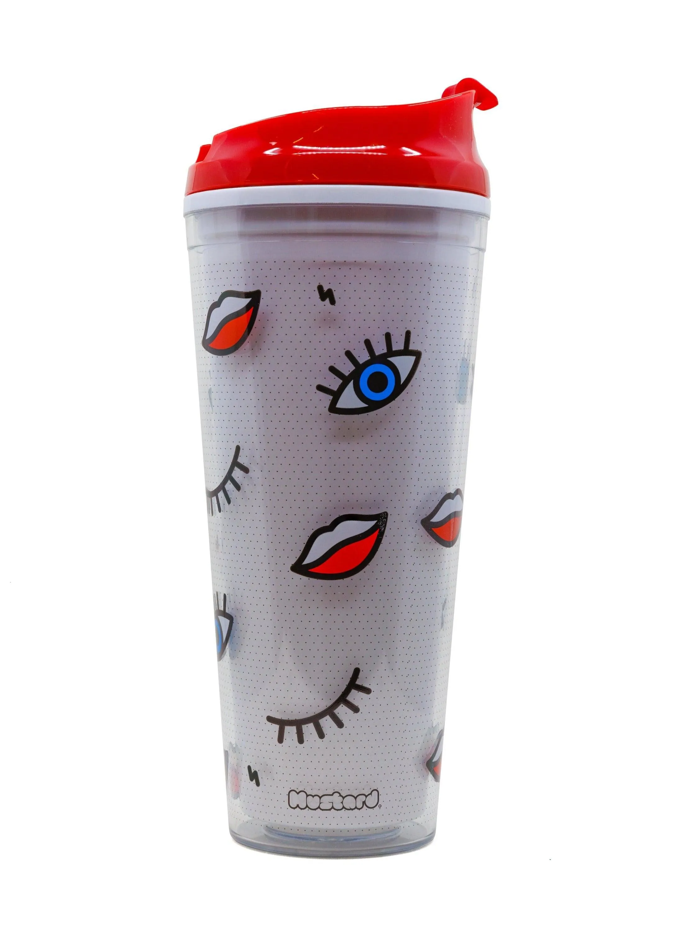 Wink Double Wall Mug Coffee Tumbler | Mod Style | BPA-Free