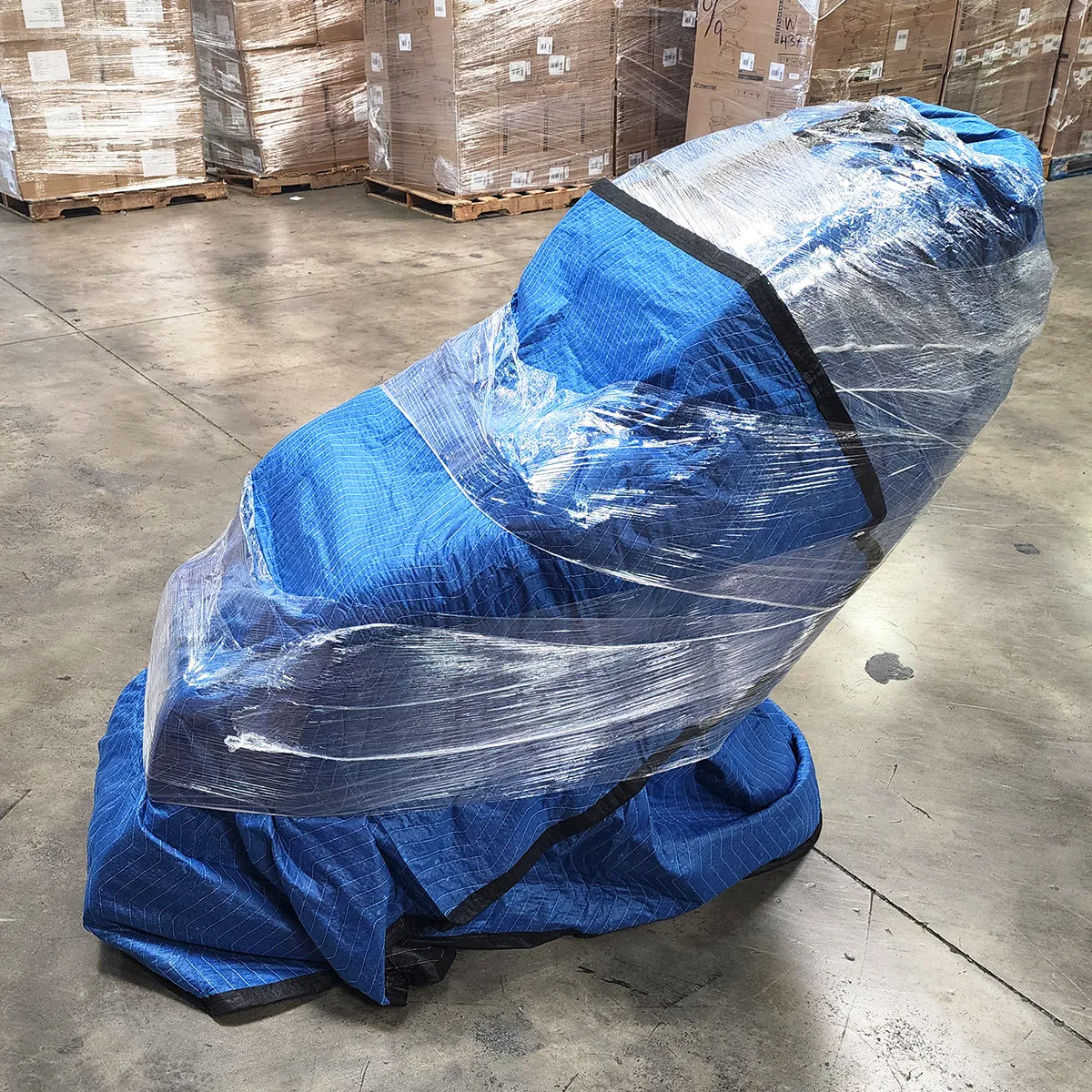 XtremepowerUS 6 Moving & Packing Blankets Multi-Purpose Blanket - 80" x 72" - Quilted Shipping Furniture Pads