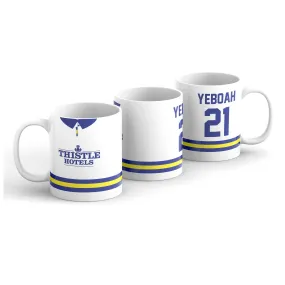 Yeboah 1993 Leeds United Home Kit Mug