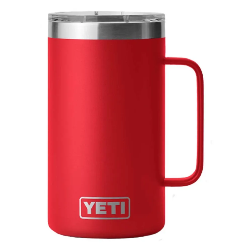 YETI Rambler Mug 24oz Rescue Red