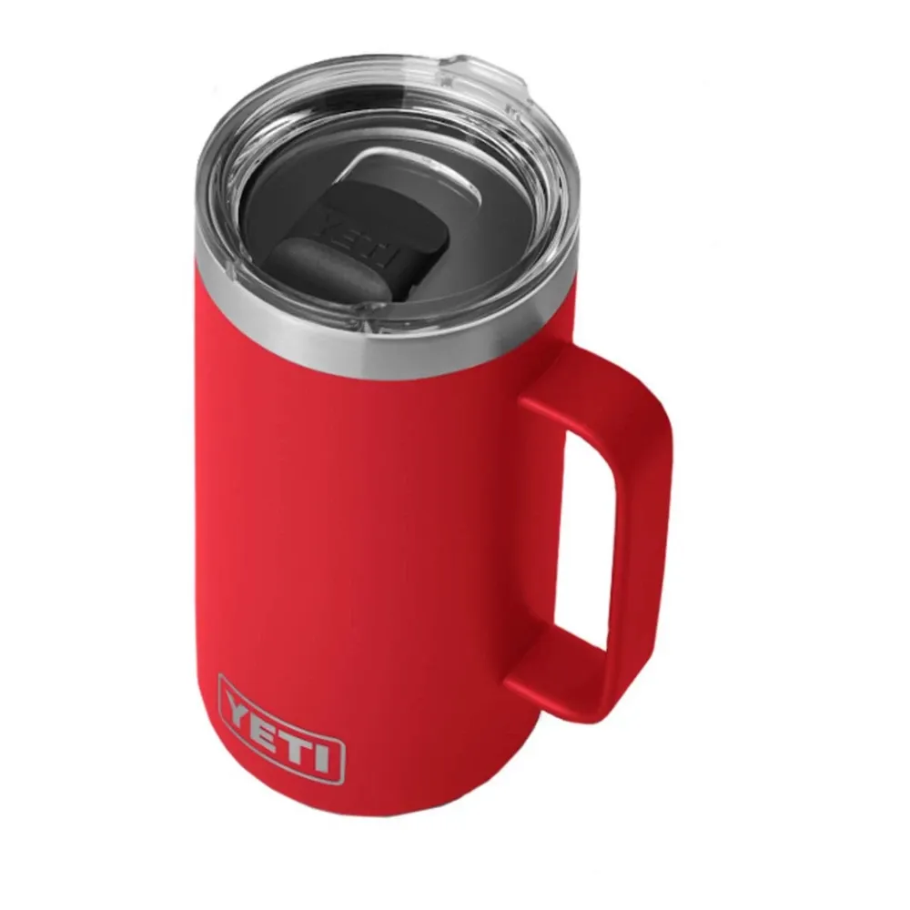 YETI Rambler Mug 24oz Rescue Red