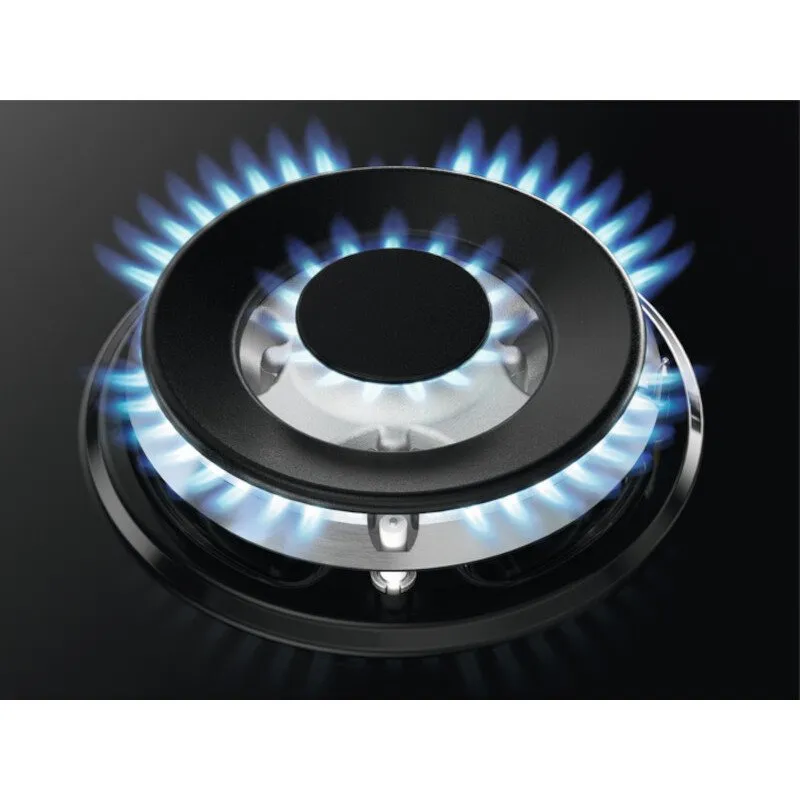 Zanussi ZGNN645K 4 Burner Gas Hob, Black