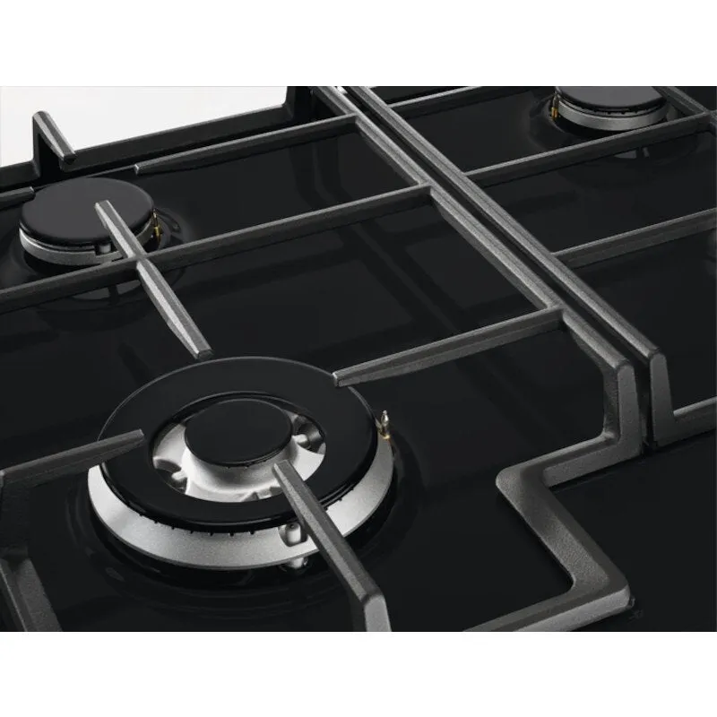 Zanussi ZGNN645K 4 Burner Gas Hob, Black