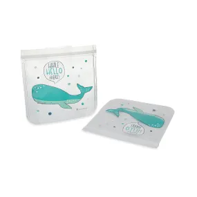 ZIPTUCK WHALE HELLO THERE SANDWICH BAGS