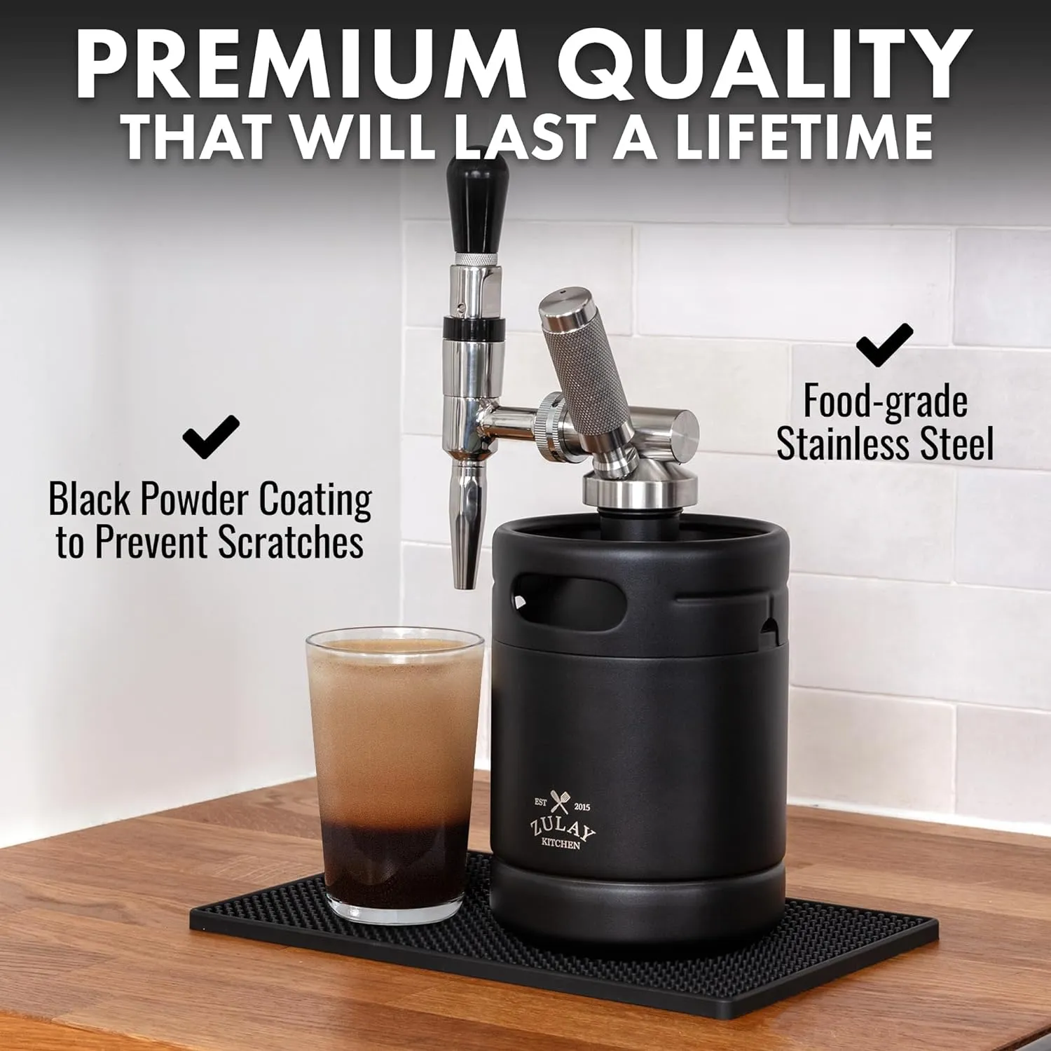 Zulay Kitchen 2L Nitro Cold Brew Coffee Maker