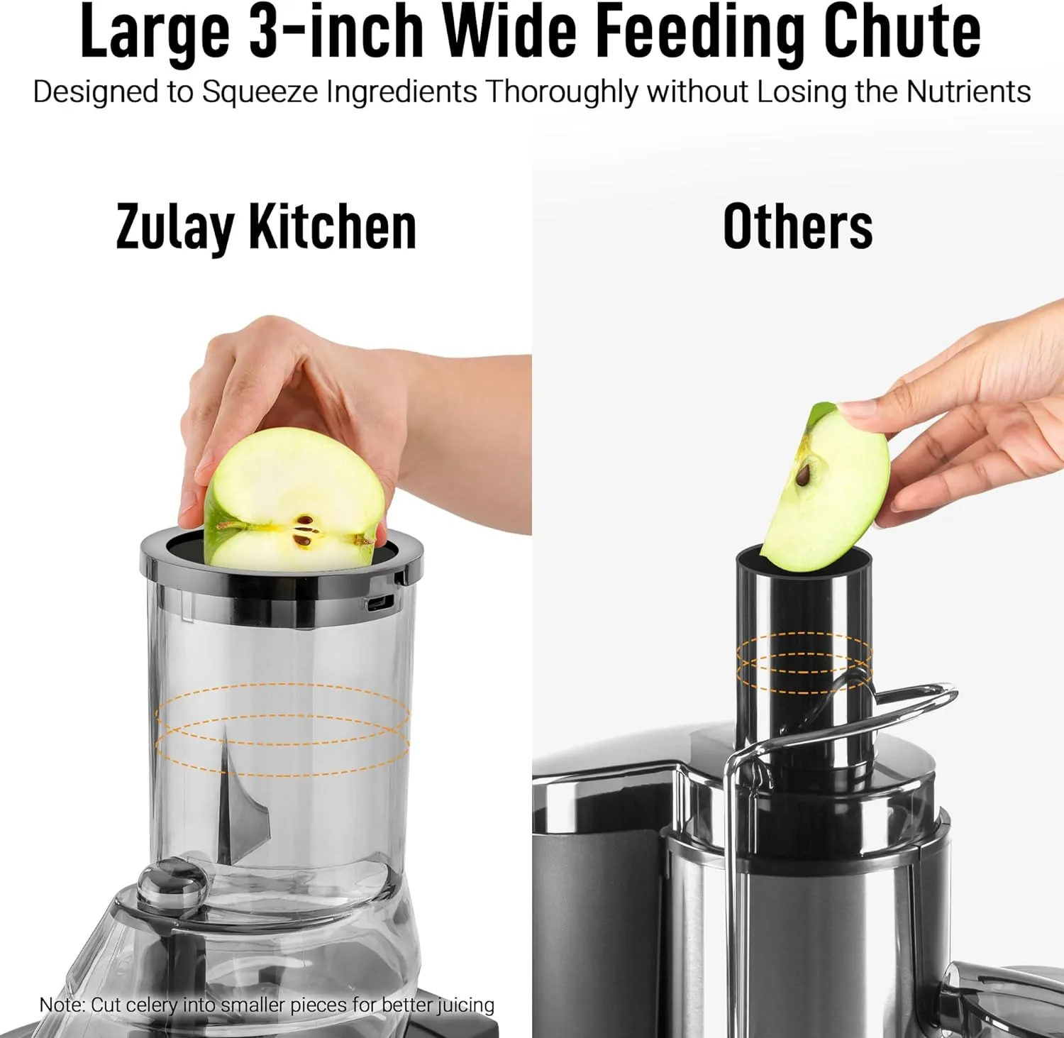 Zulay Kitchen Masticating Juicer