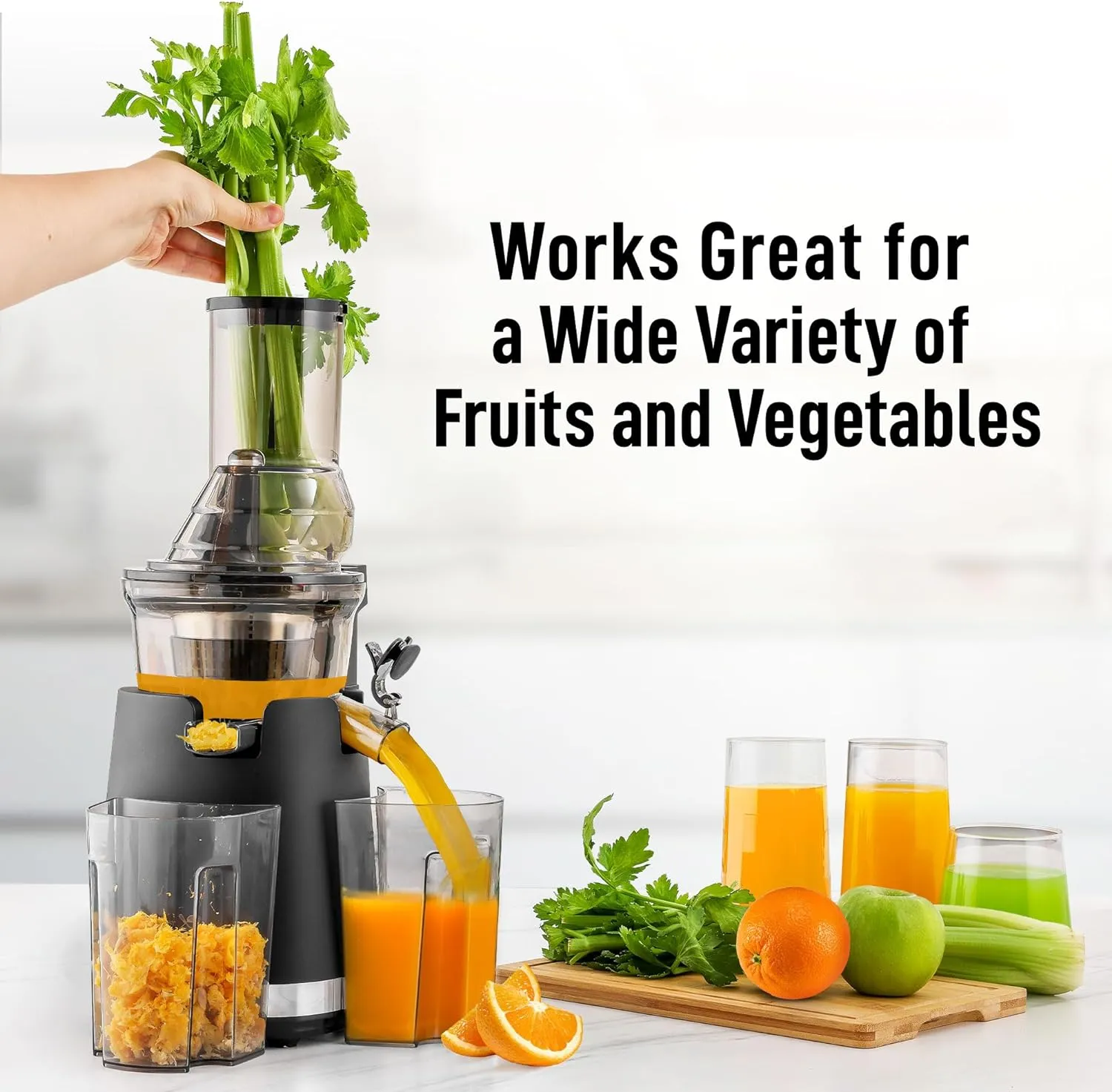 Zulay Kitchen Masticating Juicer